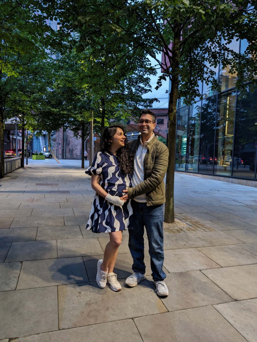 Dr Aditya Malik with his wife Tanya Singh