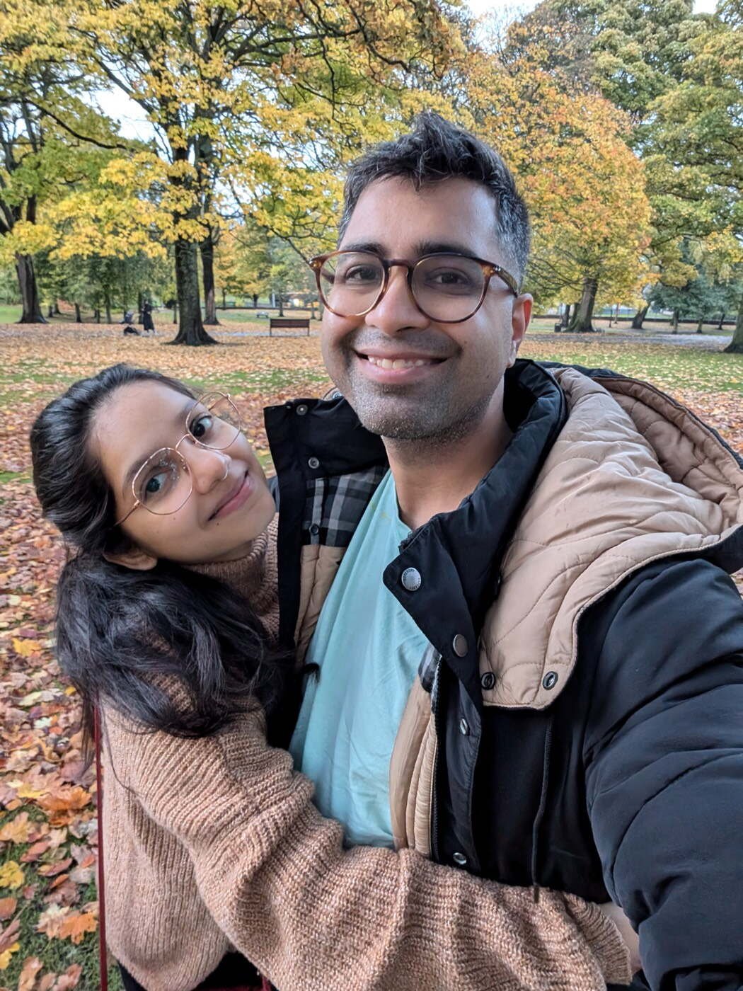 Dr Aditya Malik with his wife Tanya Singh