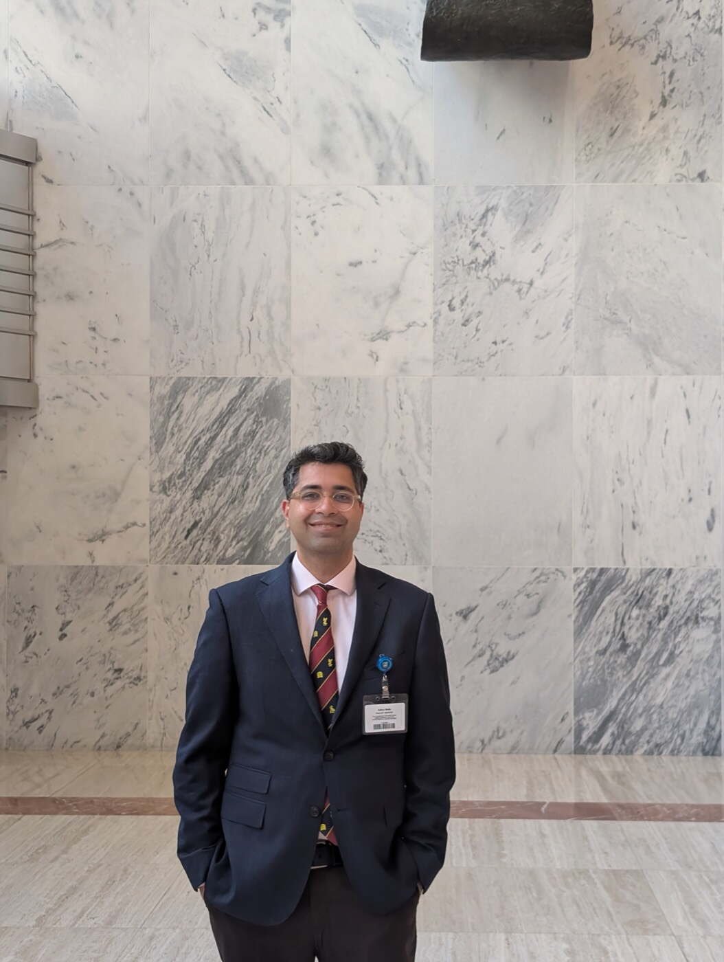 Dr Aditya Malik at the Mayo Clinic, Rochester